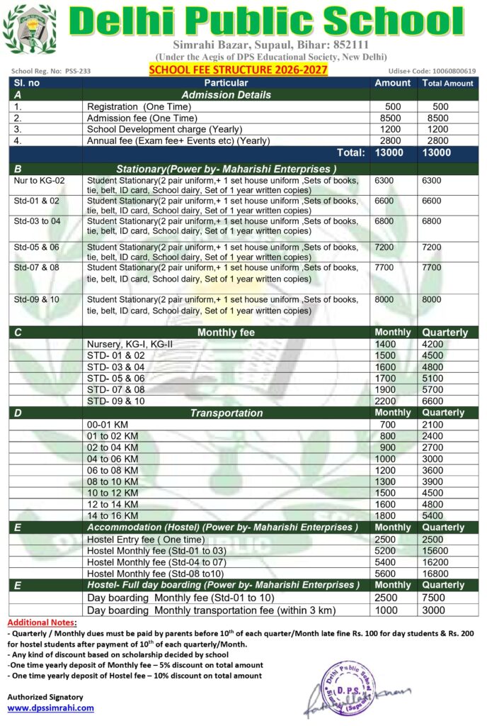 FeeStructure 2026-27